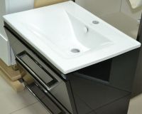 Тумба под раковину Bellezza Берта 90 подвесная Черная арт-4635215510042 — фото 3, Тумбы под раковину