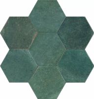 Товар: Керамогранит Marazzi Italy Lume Green lux esagona 18,2х21 см арт-MFFG - фото 2 Керамогранит Marazzi Italy Lume Green lux esagona 18,2х21 см арт-MFFG — фото 2, Керамогранит