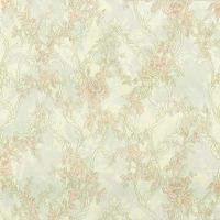 Обои Fipar Felicita Винил на флизелине (1,06*10,05) Зеленый/Розовый, Птицы/Цветы/Штукатурка арт-R 23336 — фото 1, Обои для стен