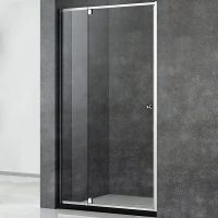 Душевая дверь Veconi Vianno VN-32 90 профиль Хром стекло прозрачное арт-VN32-90-01-C5 — фото 1, Распашные душевые двери