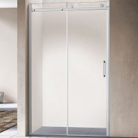 Душевая дверь Vincea Como 140 профиль Хром стекло прозрачное арт-VPS-1C140CL — фото 1, Раздвижные душевые двери