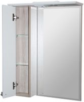 Товар: Зеркало со шкафом Mixline Версаль 62 L с подсветкой Белое дерево арт-535000 - фото 2 Зеркало со шкафом Mixline Версаль 62 L с подсветкой Белое дерево арт-535000 — фото 2, Зеркальные шкафы в ванную