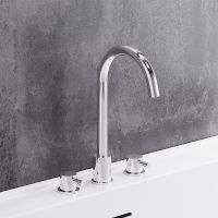 Смеситель для раковины Damixa Scandinavian Pure Хром арт-360200000 — фото 3, Смесители для раковины