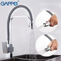 Смеситель для кухни Gappo Хром Серый арт-G4398-4 — фото 12, Смесители для кухни