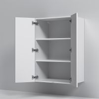 Подвесной шкаф AM.PM Func 60 Белый матовый арт-M8FCH06029WM — фото 3, Шкафы для ванной