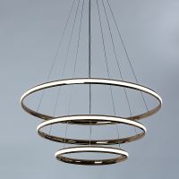 Подвесной светильник Artelamp Meridiana Белый Золото арт-A2198SP-3GO — фото 3, Подвесные светильники