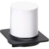 Дозатор для жидкого мыла Bemeta Organic Black Черный матовый Белый арт-167109260 — фото 1, Дозаторы