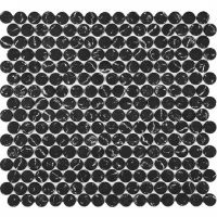 Мозаика Imagine Lab Стекло 29,2x30,3 см арт-AGKO19-BLACK — фото 1, Мозаика