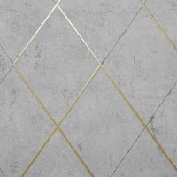 Обои Alessandro Allori Rebecca Винил на флизелине (1,06*10,05) Серый, Геометрия арт-15006-1 — фото 1, Обои для стен