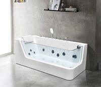 Акриловая ванна Ceruttispa 170x80 L 9947 с гидромассажем арт-C-494-17L — фото 3, Акриловые ванны