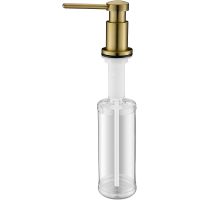 Дозатор для моющего средства Paulmark Brevit Бронза арт-D005-BR — фото 1, Дозаторы для кухонных моек