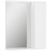 Зеркало со шкафом Volna Lake 60 R с подсветкой Белое арт-zsLAKE60.R-01 — фото 7, Зеркальные шкафы в ванную