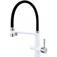 Смеситель для кухни Gappo Белый Черный арт-G4398-9 — фото 1, Смесители для кухни