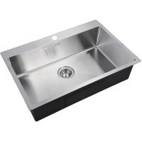 Кухонная мойка ZorG Нержавеющая сталь арт-R 7551 — фото 1, Кухонные мойки