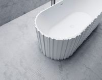 Ванна из искусственного камня Abber Stein 170x75 без гидромассажа арт-AS9653 — фото 6, Ванны из искусственного камня