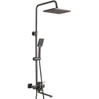 Товар: Душевая система Frap H62-9 Оружейная сталь арт-F2462-9 - фото 1 Душевая система Frap H62-9 Оружейная сталь арт-F2462-9 — фото 1, Душевые стойки