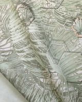 Обои Solo Liberty Винил на флизелине (1,06*10) Зеленый, Листья/Геометрия арт-E202505 — фото 3, Обои для стен