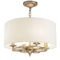 Люстра Maytoni House Anna Кремовая Золото антик арт-H007PL-04G — фото 1, Люстры