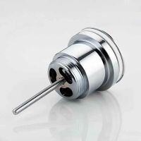 Донный клапан Frap click-clack Хром арт-F61 — фото 6, Донные клапаны