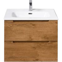 Тумба под раковину BelBagno ETNA 39-600/390-2C-SO-RN-P подвесная Rovere Nature арт-ETNA39-600/390-2C-SO-RN-P — фото 1, Тумбы под раковину