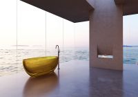 Товар: Ванна из полиэфирной смолы Abber Kristall 170х75 Желтая без гидромассажа арт-AT9703Amber - фото 4 Ванна из полиэфирной смолы Abber Kristall 170х75 Желтая без гидромассажа арт-AT9703Amber — фото 4, Ванны из полиэфирной смолы