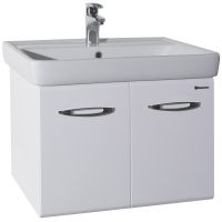 Тумба под раковину Bellezza Джела 70 подвесная Белая арт-4639811540014 — фото 1, Тумбы под раковину