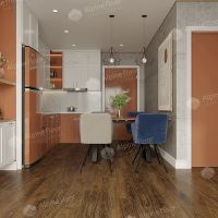 Виниловый ламинат Alpine Floor Nut MC Орех Ногуэра Классик 1220×183×4 мм арт-ECO 22-1 — фото 2, Виниловый ламинат