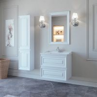 Зеркало Caprigo Ponza 60 Белое матовое арт-13530-B231 — фото 3, Зеркала в ванную комнату