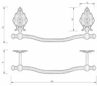 Полотенцедержатель Migliore Elisabetta Золото арт-17071 — фото 3, Полотенцедержатели