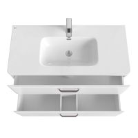 Товар: Тумба с раковиной Iddis Brick 100 Белая арт-BRI10WFi95K - фото 4 Тумба с раковиной Iddis Brick 100 Белая арт-BRI10WFi95K — фото 4, Тумбы с раковиной