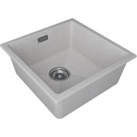 Кухонная мойка Paulmark Lumi 45 UNI Бежевая арт-LU45-BE — фото 2, Кухонные мойки