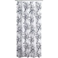 Штора для ванны Ridder Coral 180х200 Черная Белая арт-403210 — фото 1, Шторы для ванной