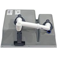 Кухонная мойка Blanco Subline 340/160-U L Антрацит арт-523548 — фото 3, Кухонные мойки