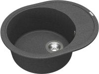 Кухонная мойка Florentina Родос-580 Черная арт-20.240.B0580.102 — фото 2, Кухонные мойки