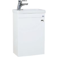 Тумба под раковину Bellezza Комо 40 подвесная Белая арт-4639005180019 — фото 2, Тумбы под раковину