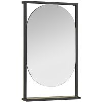 Зеркало Aquaton Лофт Фабрик 50 Дуб эндгрейн арт-1A242502LTDU0 — фото 1, Зеркала в ванную комнату