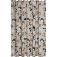 Штора для ванны Iddis Decor 180х200 Серая арт-BA02P18i11 — фото 1, Шторы для ванной