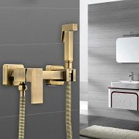 Товар: Гигиенический душ со смесителем Frap Бронза арт-F7504-4 - фото 6 Гигиенический душ со смесителем Frap Бронза арт-F7504-4 — фото 6, Гигиенические души