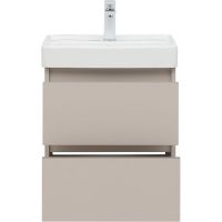 Тумба под раковину Aquanet Вега 2.0 50 подвесная Бежевая арт-337940 — фото 7, Тумбы под раковину