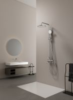 Душевая система Splenka Сатин арт-S221.24.05 — фото 2, Душевые стойки