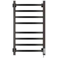 Электрический полотенцесушитель Ника Step-1 80/40 Черный матовый арт-STEP-1 80/40 черн мат прав — фото 2, Электрические полотенцесушители