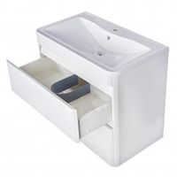 Тумба под раковину Style Line Атлантика Люкс Plus 60 подвесная Антискрейч арт-СС-00002206 — фото 2, Тумбы под раковину