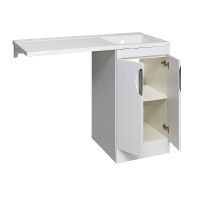 Тумба под раковину Runo Лира 105 Белая арт-00-00000144 — фото 7, Тумбы под раковину