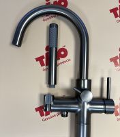 Смеситель для ванны Timo Saona Черное золото арт-2310/18Y-CR — фото 2, Смесители напольные