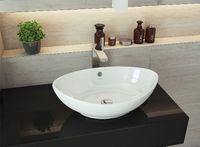 Раковина-чаша Кировит Гамма 56 Белая арт-Вн Крв13 — фото 3, Раковины накладные