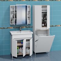 Товар: Тумба под раковину СанТа Лондон 80 Белая арт-224041 - фото 3 Тумба под раковину СанТа Лондон 80 Белая арт-224041 — фото 3, Тумбы под раковину