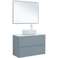 Товар: Тумба под раковину Aquanet Арт 100 подвесная Мисти грин арт-313277 - фото 10 Тумба под раковину Aquanet Арт 100 подвесная Мисти грин арт-313277 — фото 10, Тумбы под раковину