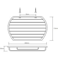 Полка корзина Bemeta Cytro Хром арт-102308112 — фото 3, Полки для ванной и душа