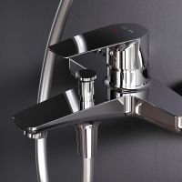 Товар: Душевая система AM.PM Gem Хром арт-F40890A14 - фото 11 Душевая система AM.PM Gem Хром арт-F40890A14 — фото 11, Душевые стойки