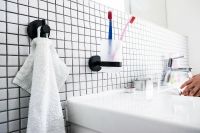 Стакан для зубных щеток Bemeta Dark Черный арт-104110010 — фото 3, Стаканы для зубных щеток